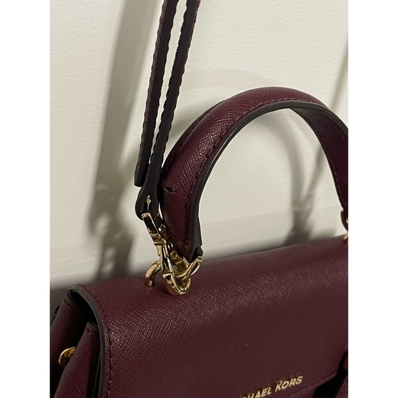 Michael Kors Ava Extra-Small Saffiano Leather Crossbody Bag - Picture 10 of 14